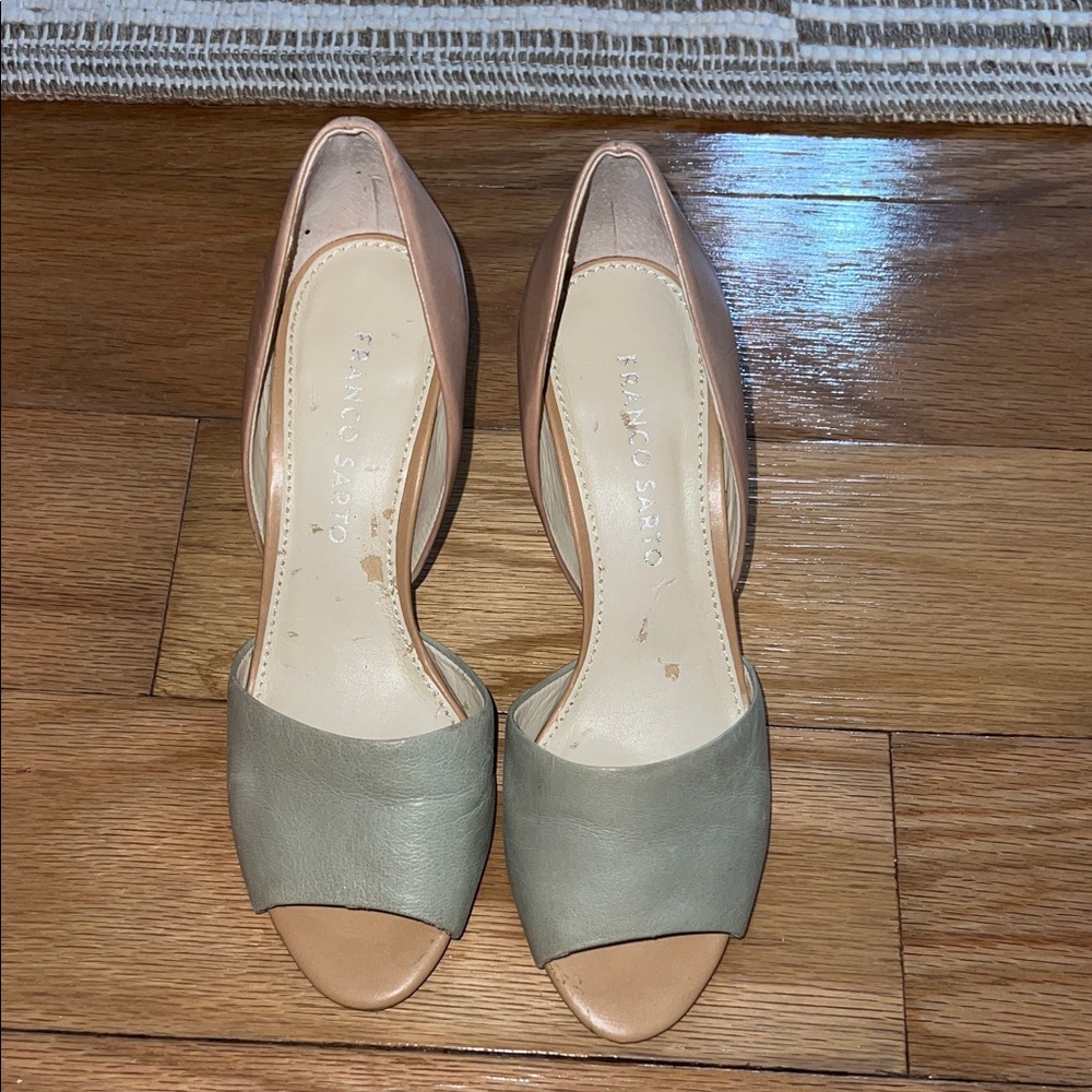 Franco Sarto open-toe d'Orsay pump Size 6